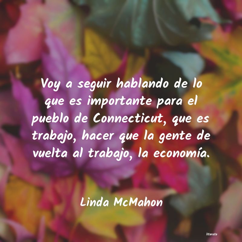 Frases de Linda McMahon