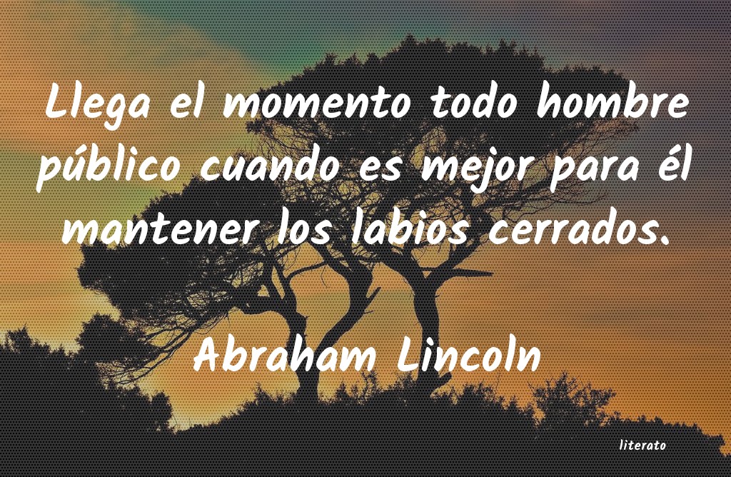 Frases de Abraham Lincoln