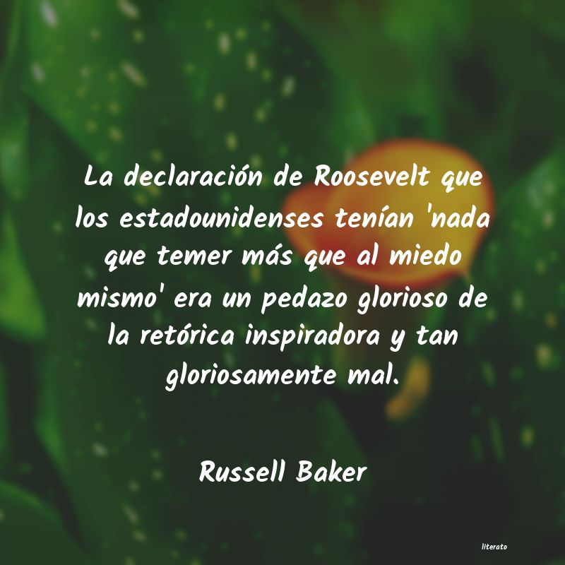 Frases de Russell Baker