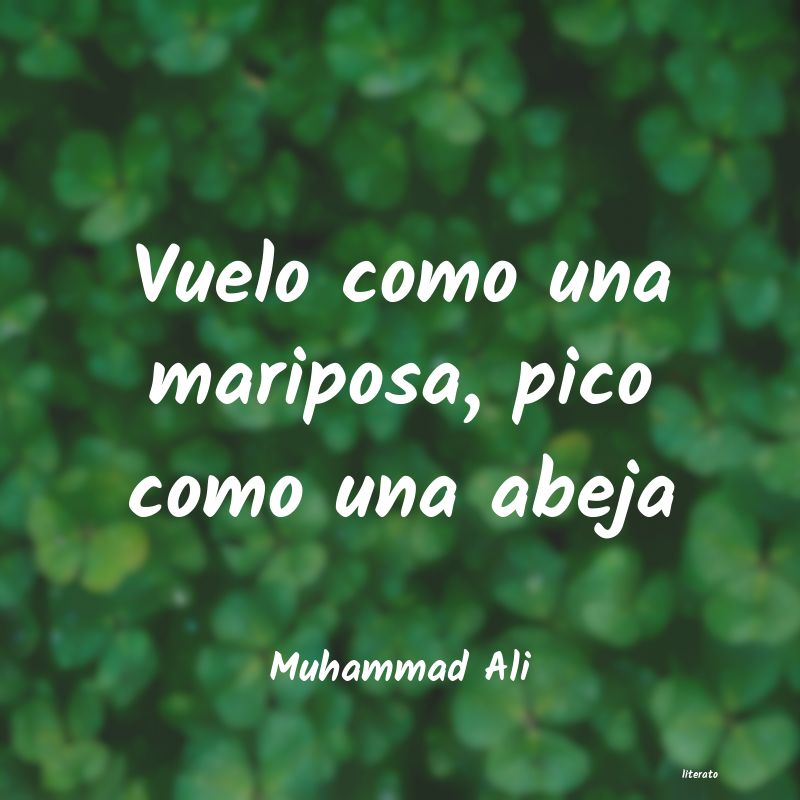 frases de Muhammad Ali