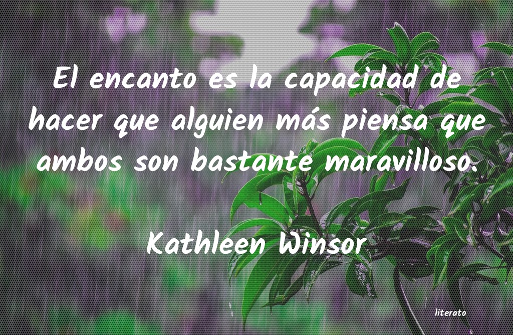 frases de Kathleen Winsor