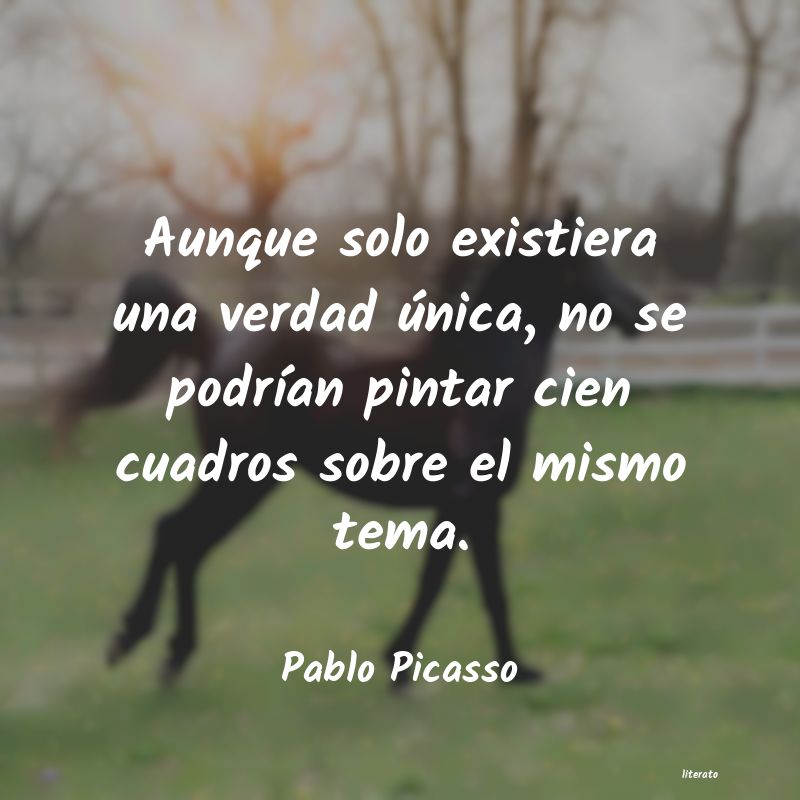 frases de Pablo Picasso