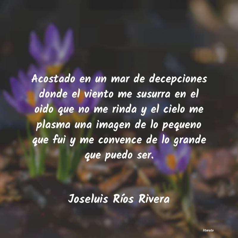 Frases de Joseluis Ríos Rivera