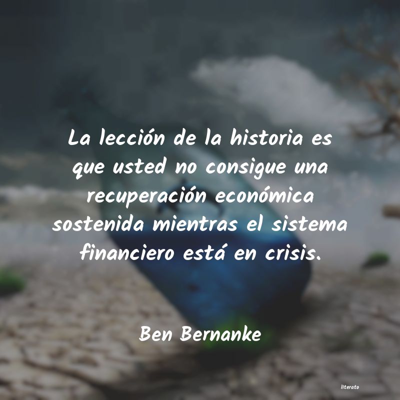 Frases de Ben Bernanke
