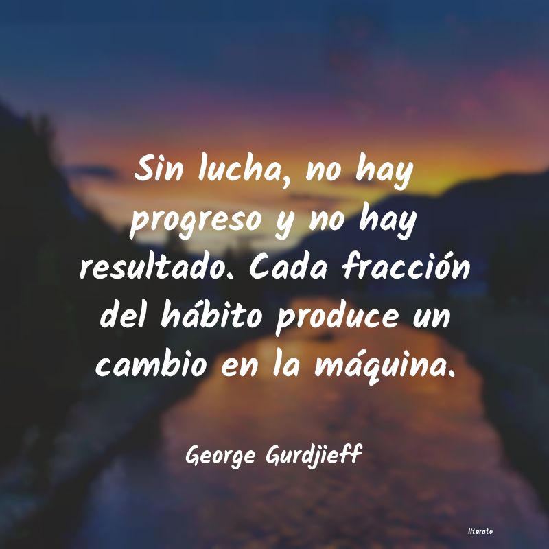 Frases de George Gurdjieff