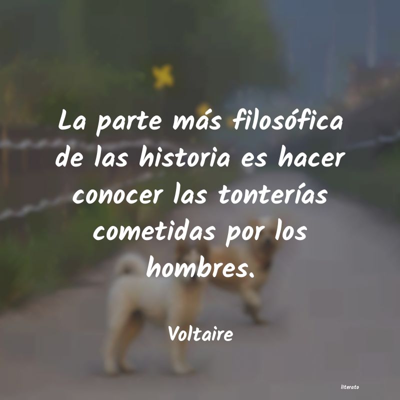 Frases de Voltaire