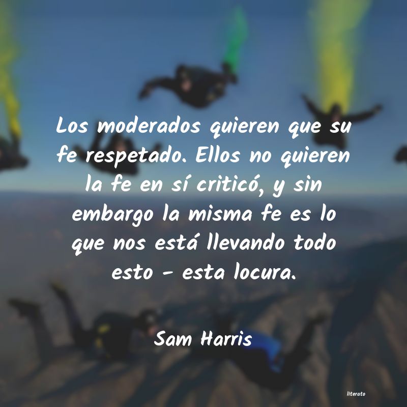 frases de Sam Harris