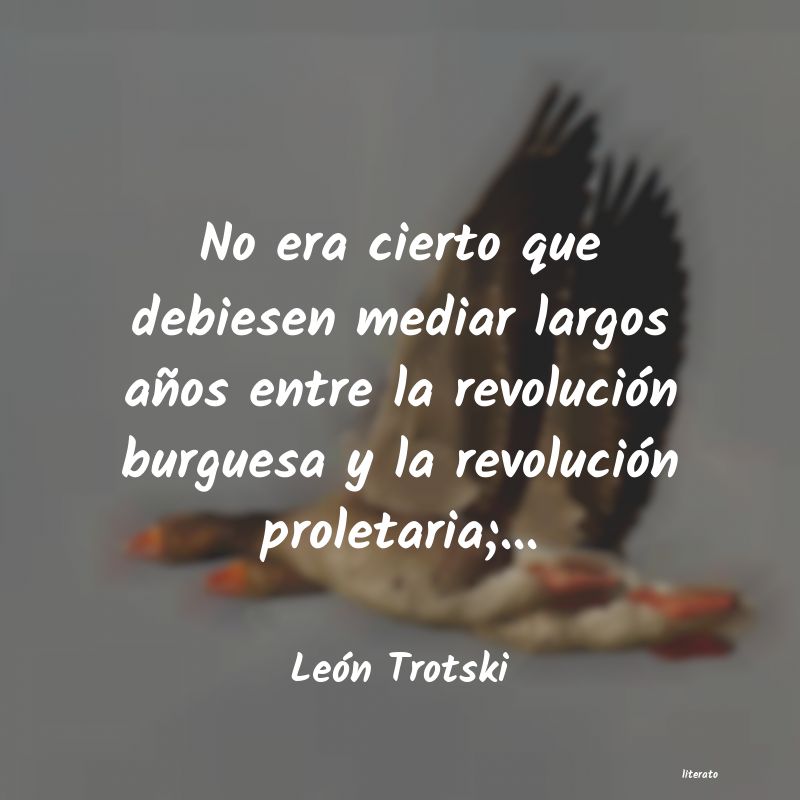 Frases de León Trotski