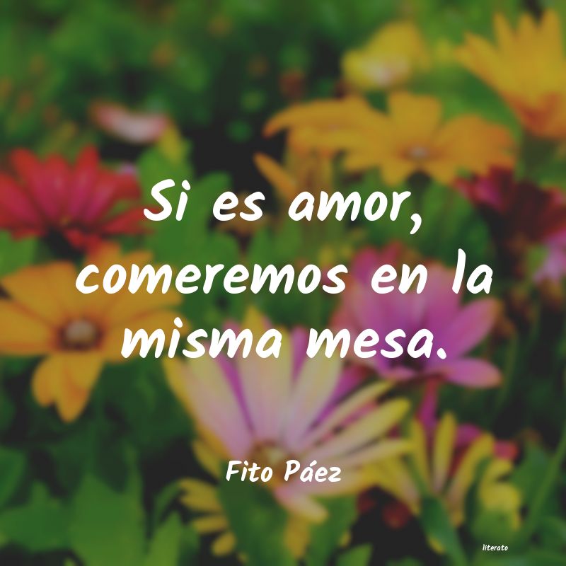 Frases de Fito Páez