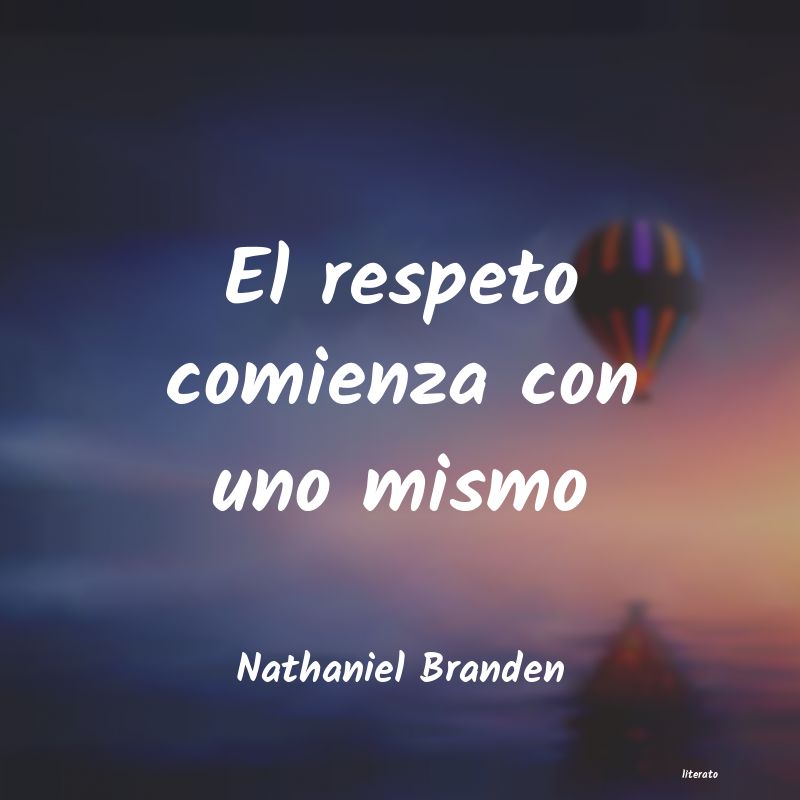 Frases de Nathaniel Branden