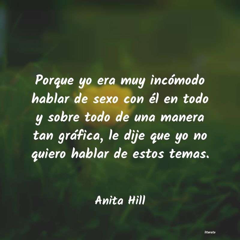 Frases de Anita Hill