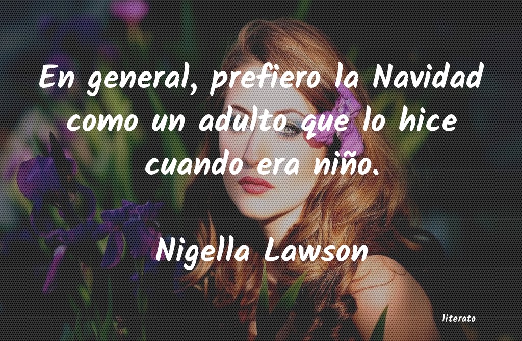 frases de Nigella Lawson