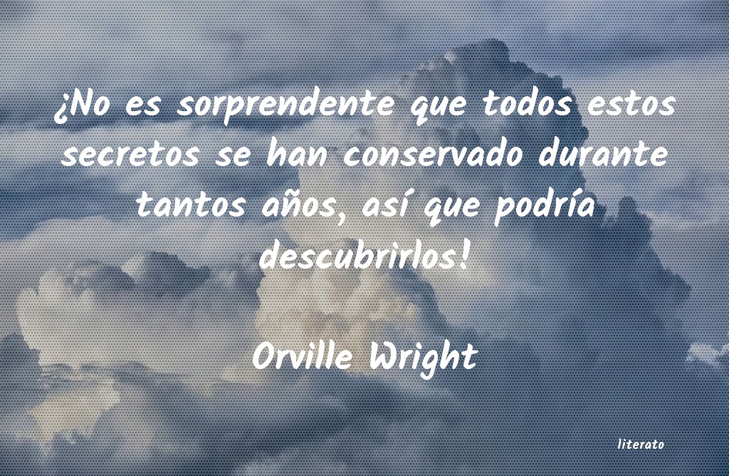 Frases de Orville Wright