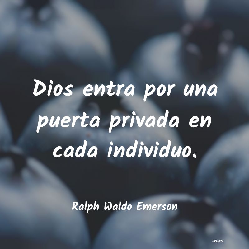 Frases de Ralph Waldo Emerson