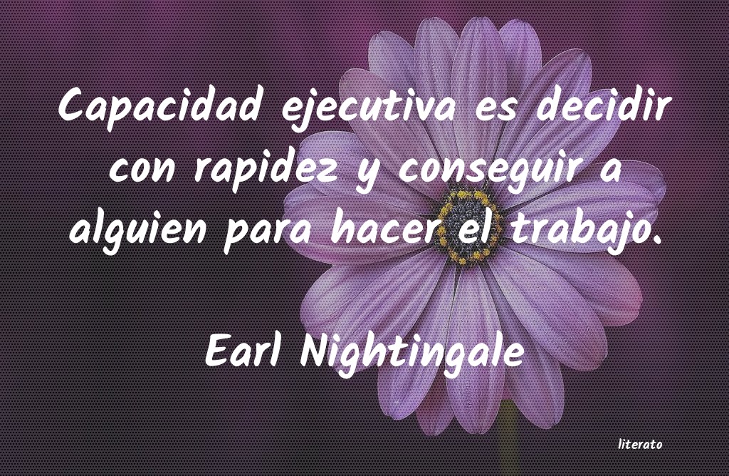 Frases de Earl Nightingale