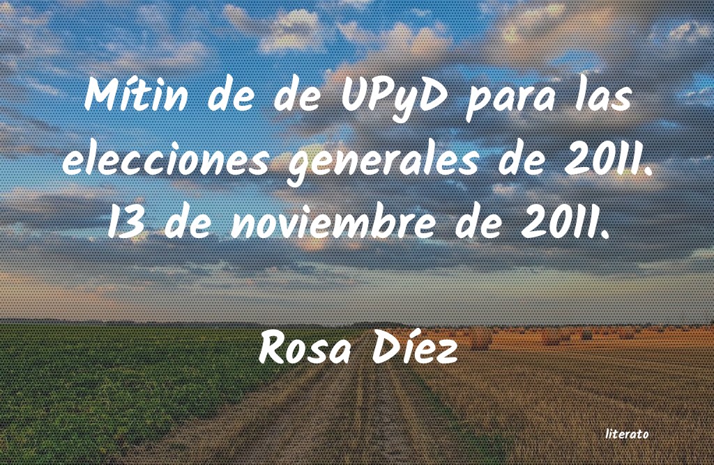frases de Rosa DÃez