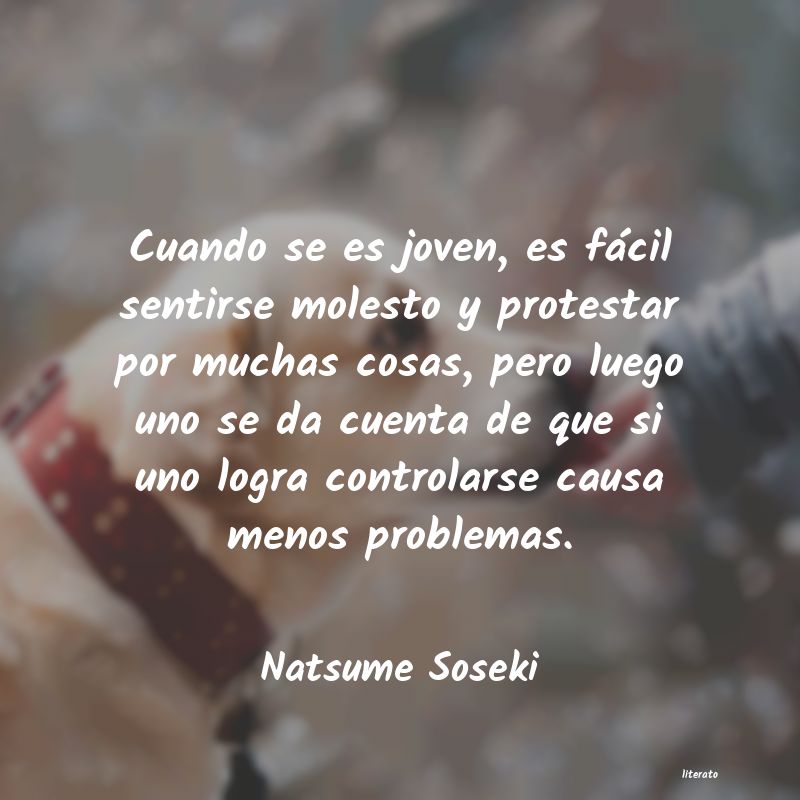 frases de Natsume Soseki