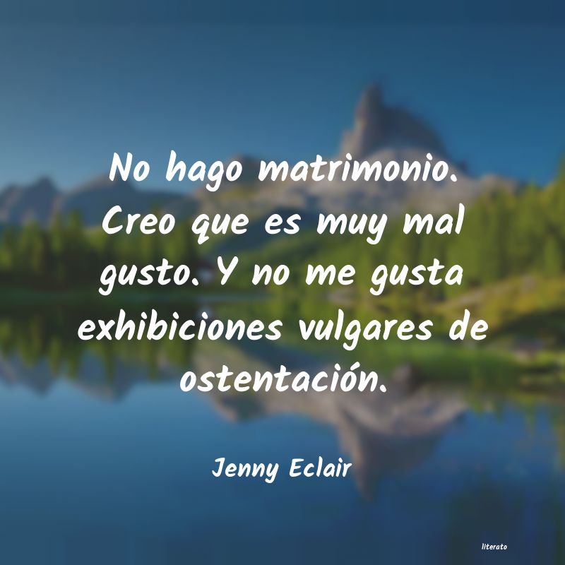 Frases de Jenny Eclair