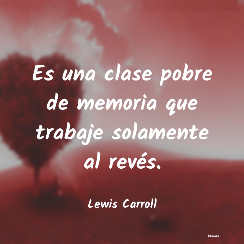 frases de Lewis Carroll