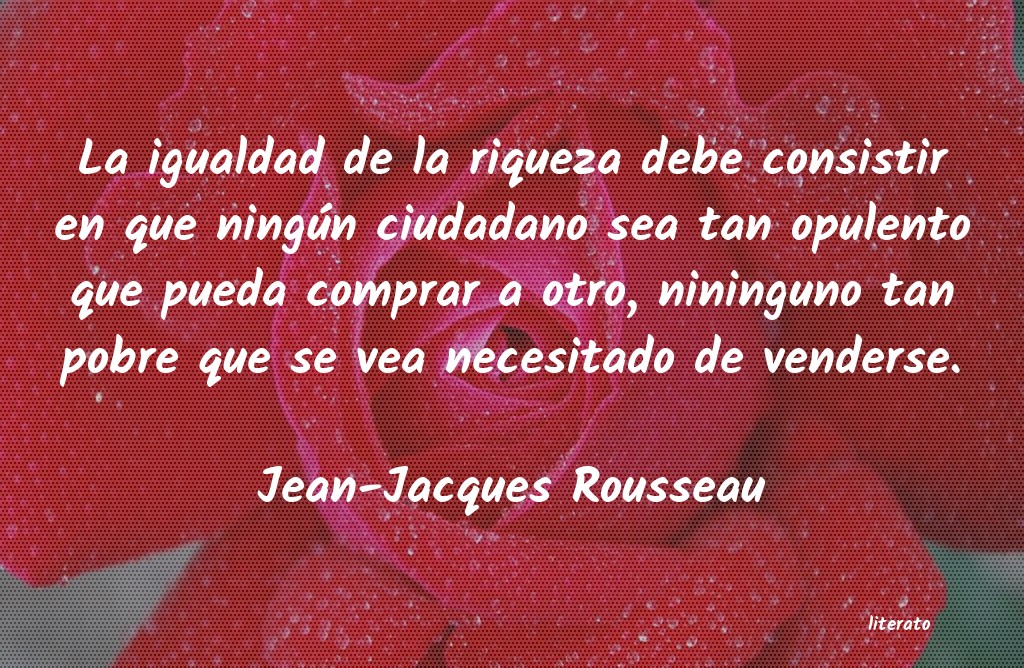 Frases de Jean-Jacques Rousseau