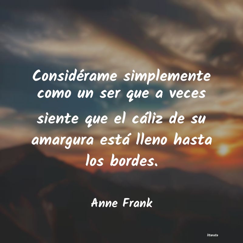 frases de Anne Frank