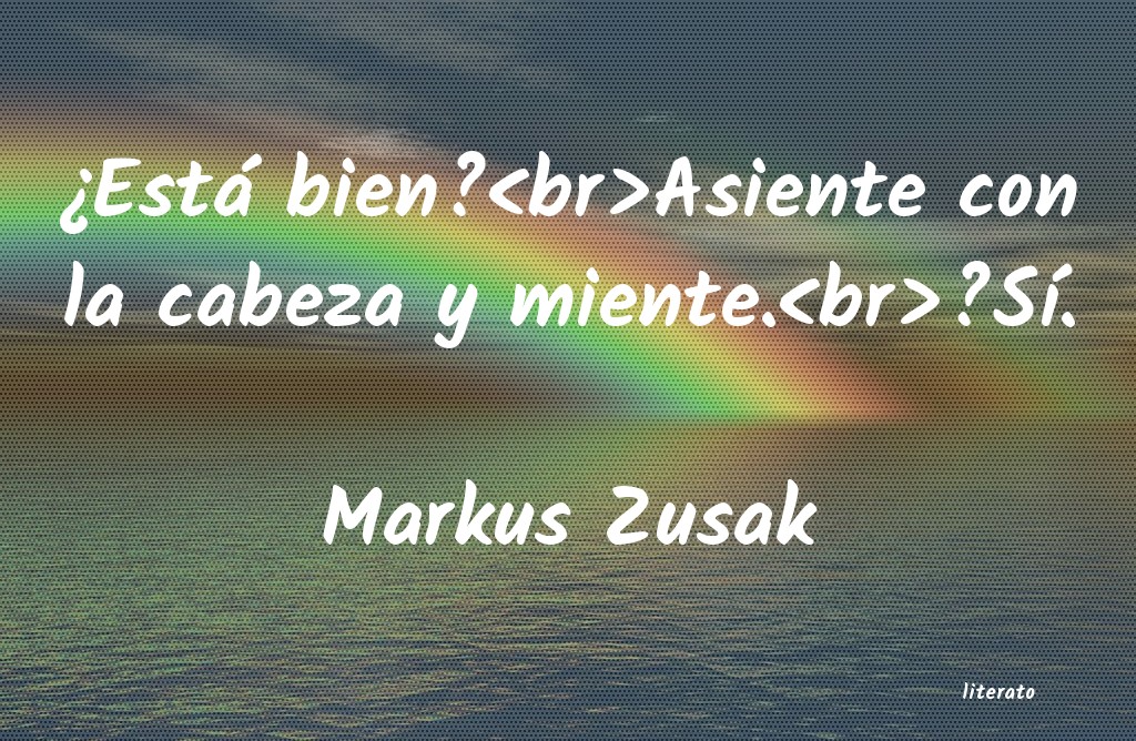 frases de Markus Zusak