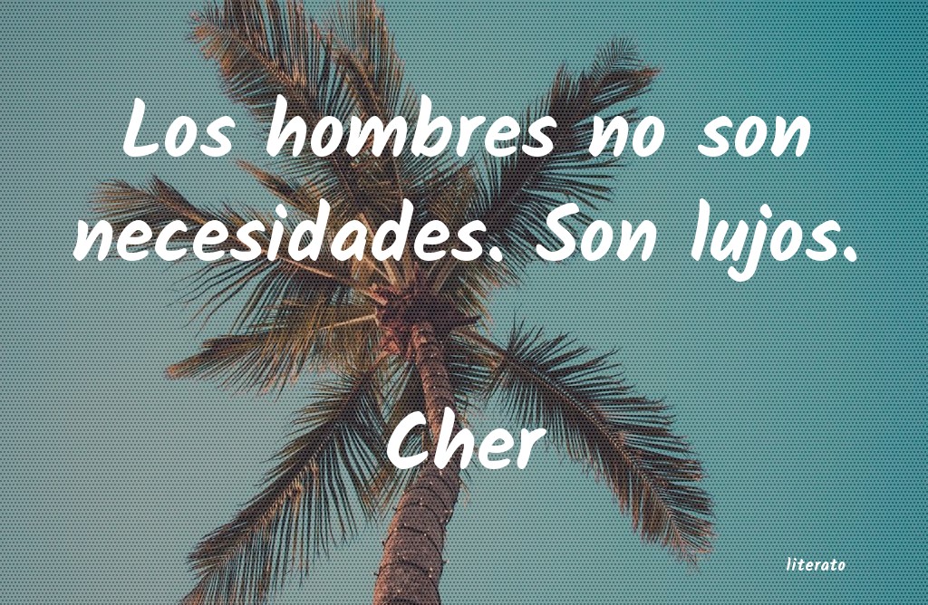 Frases de Cher