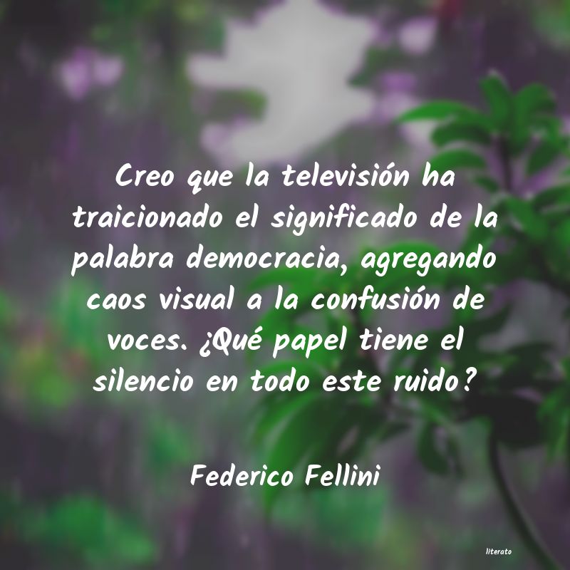 Frases de Federico Fellini