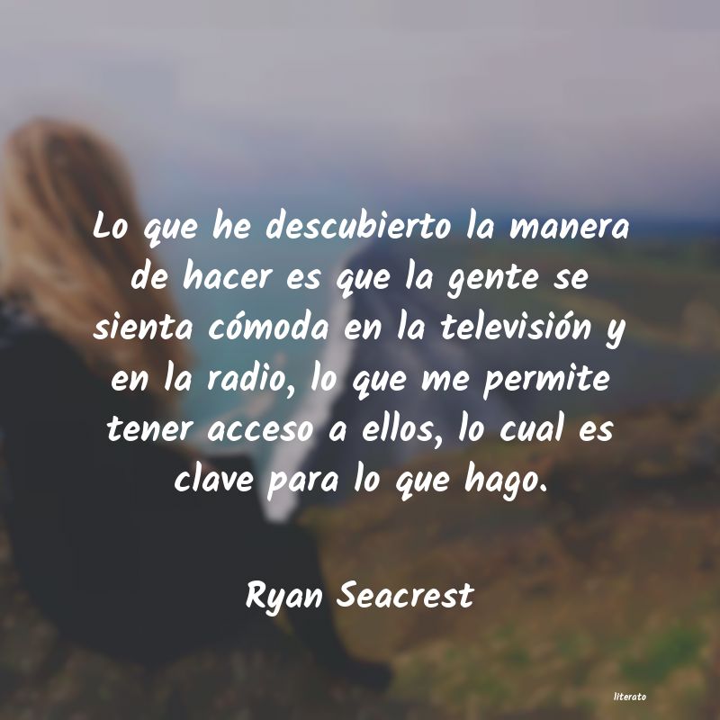 frases de Ryan Seacrest