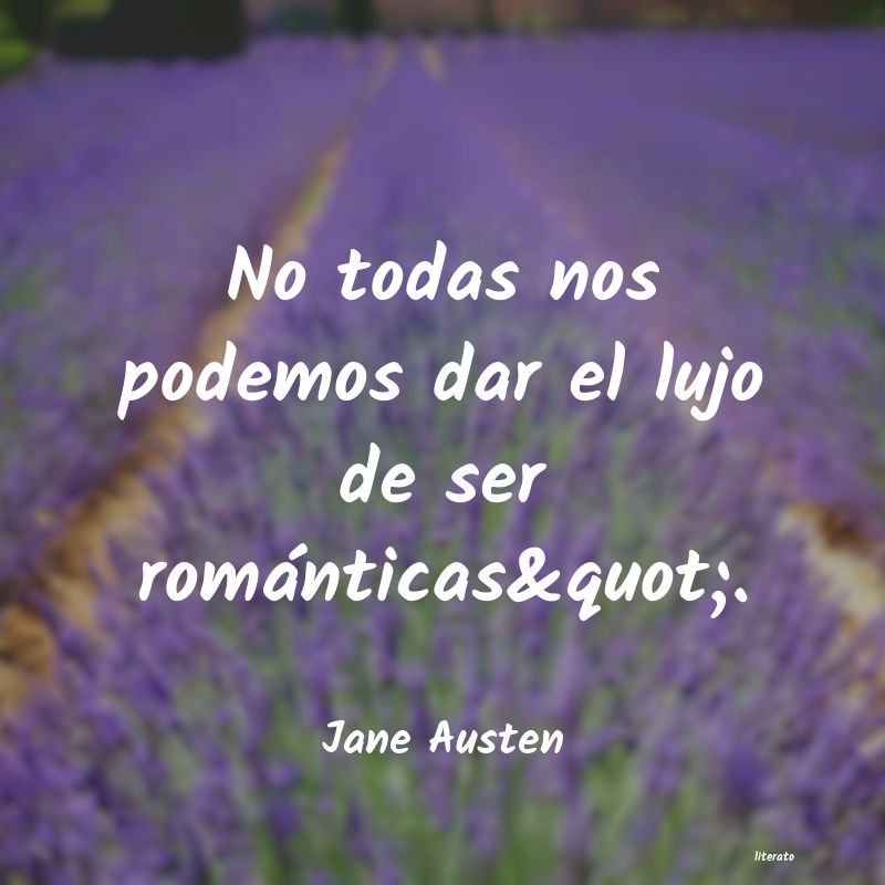 Frases de Jane Austen