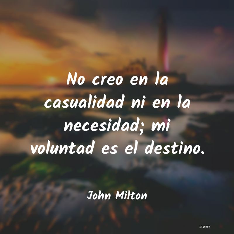 Frases de John Milton