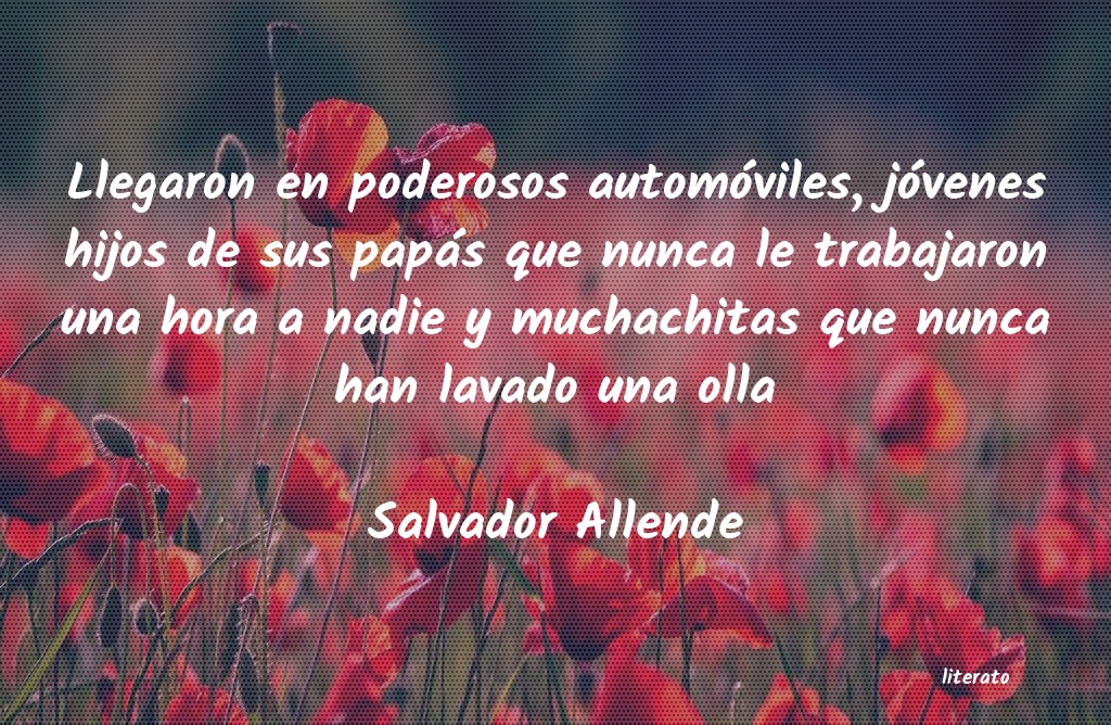 Frases de Salvador Allende