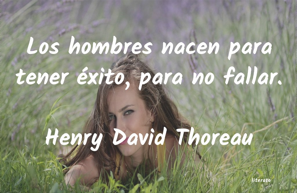 frases de Henry David Thoreau