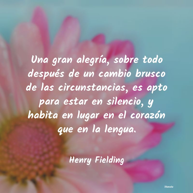 Frases de Henry Fielding