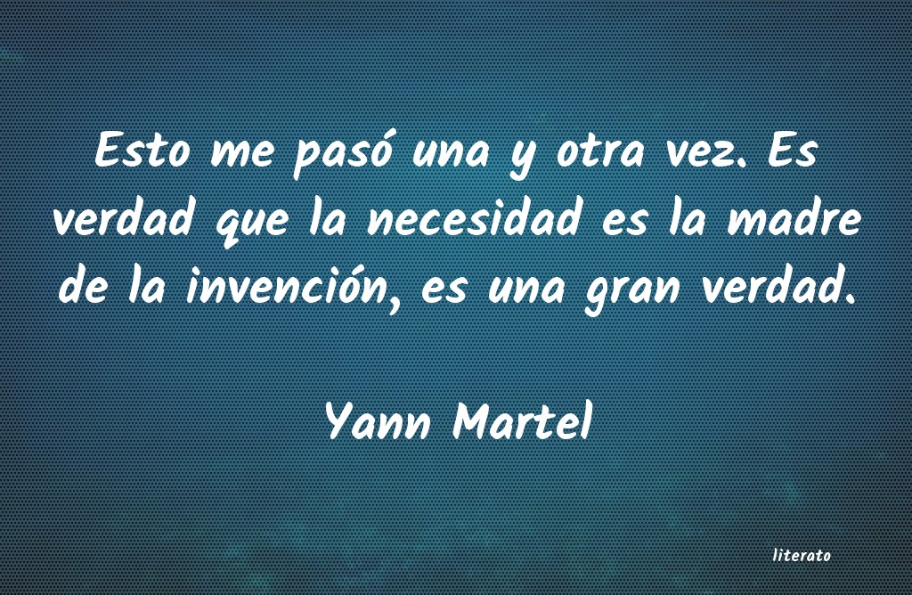 frases de Yann Martel