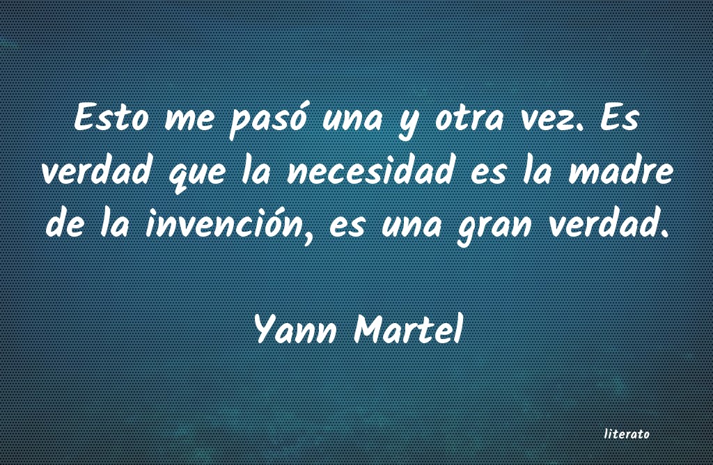 Frases de Yann Martel