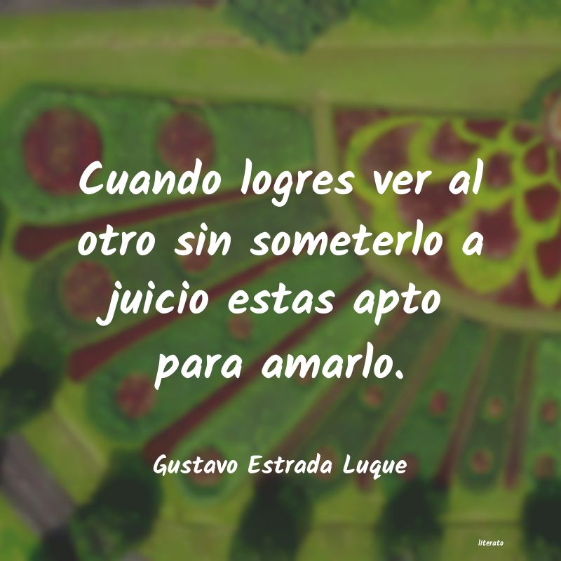 Frases de Gustavo Estrada Luque