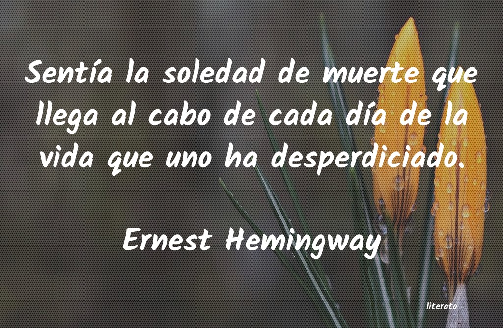 Frases de Ernest Hemingway