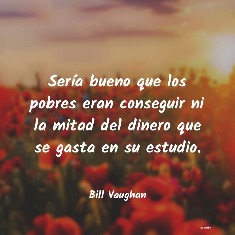 Frases de Bill Vaughan