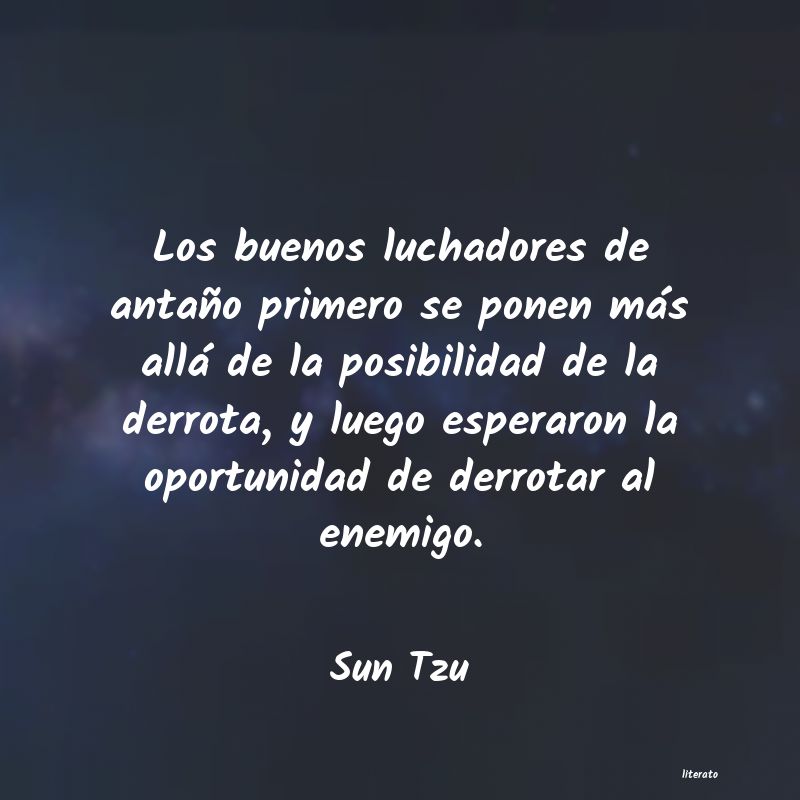 frases para derrotar al enemigo