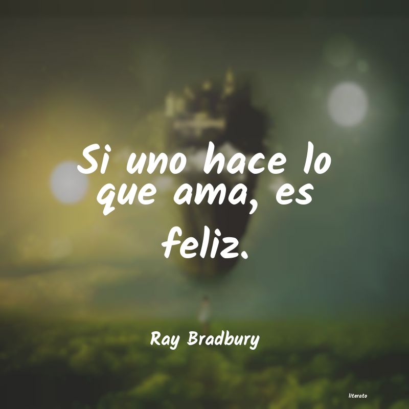 frases de Ray Bradbury