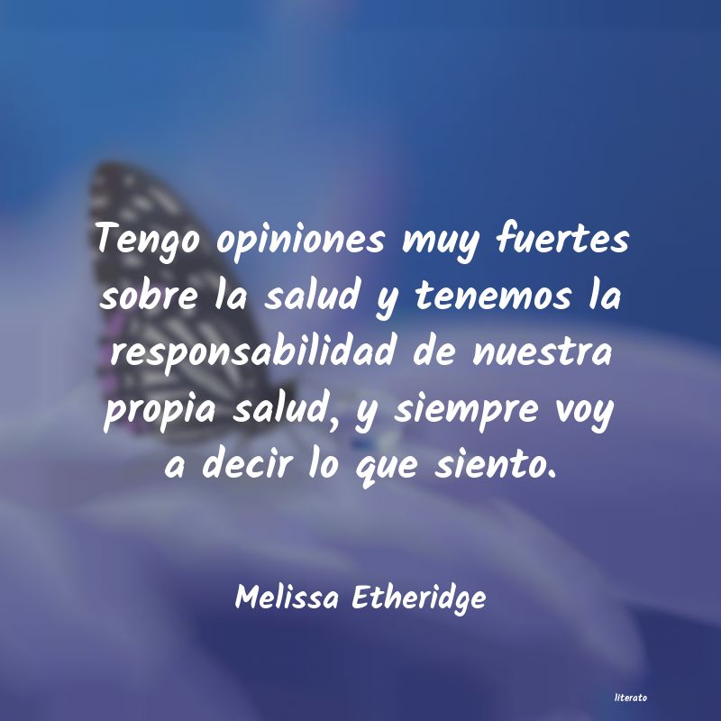 Frases de Melissa Etheridge