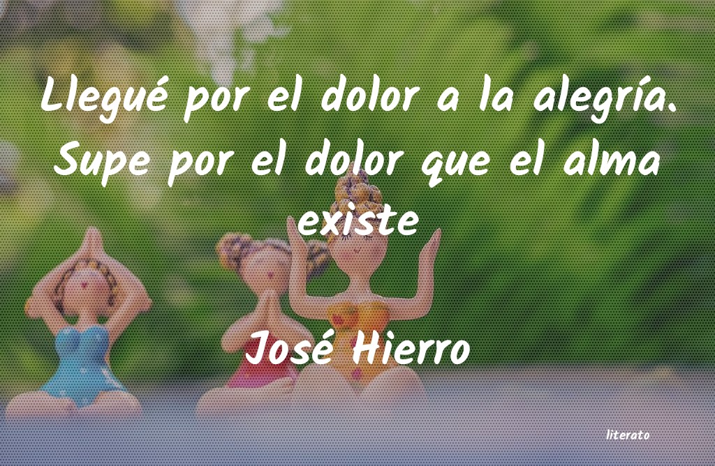 Frases de José Hierro