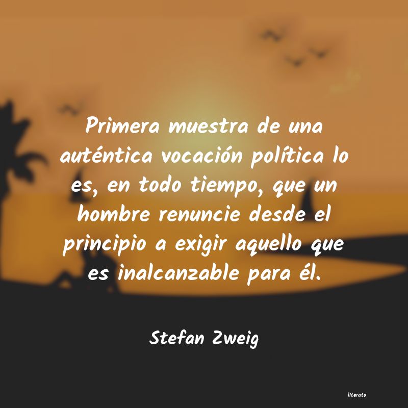 frases de Stefan Zweig