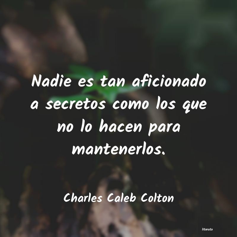 Frases de Charles Caleb Colton