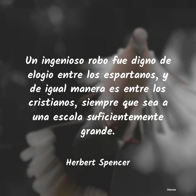 frases de Herbert Spencer