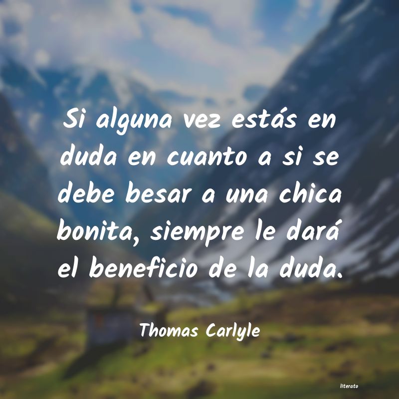 Frases de Thomas Carlyle