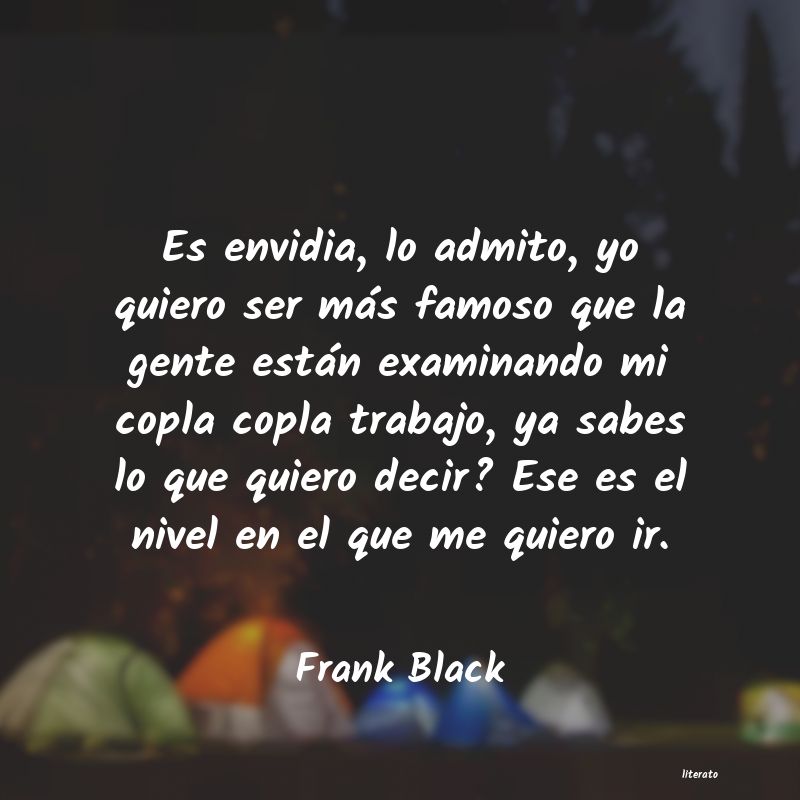 frases de Frank Black