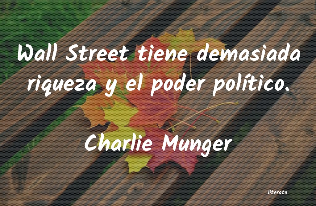 Frases de Charlie Munger