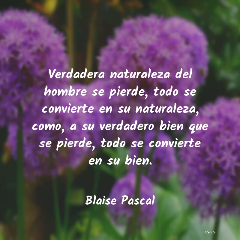 Frases de Blaise Pascal